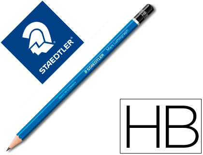 LAPICES DE GRAFITO STAEDTLER MARS LUMOGRAPH 100 HB UNIDAD